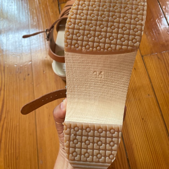 Sandgrens sandal clogs in nude - Picture 7 of 9